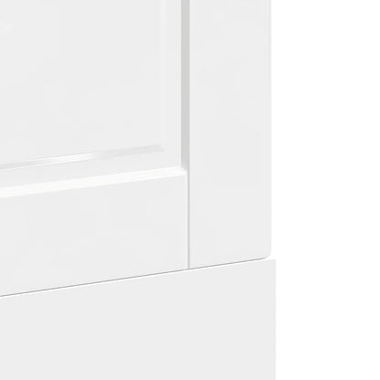 Dishwasher Panel Porto High Gloss White 60x1.5x67 cm Engineered Wood