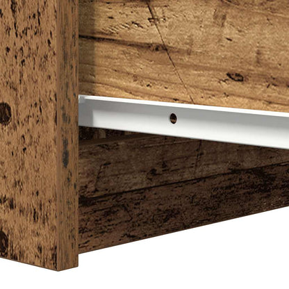 Sideboard Old Wood 37.5x35x76 cm Engineered Wood