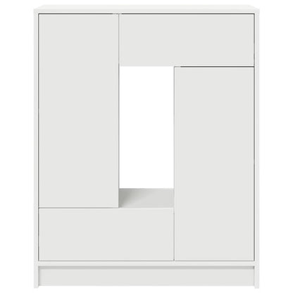 Sideboard with Drawers and Doors White 73x31x90 cm