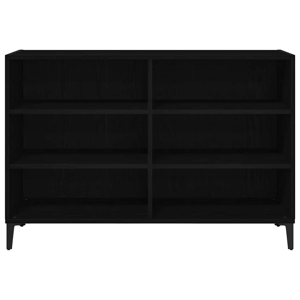 Sideboard Black 103.5 x 35 x 70 cm Engineered wood