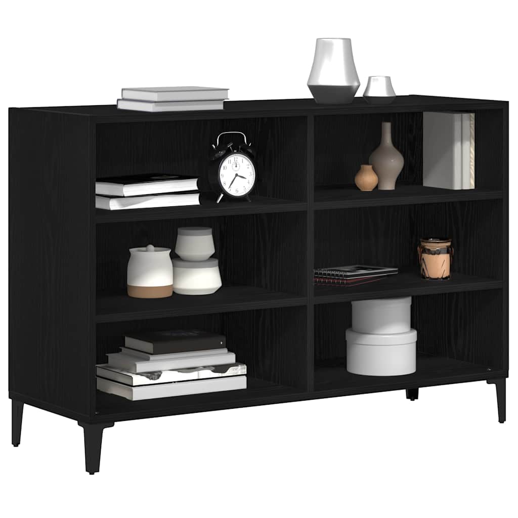 Sideboard Black 103.5 x 35 x 70 cm Engineered wood