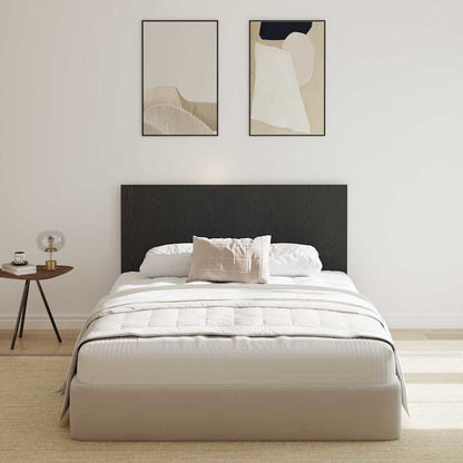Headboard Black oak 160 x 1,5 x 80 cm Engineered wood