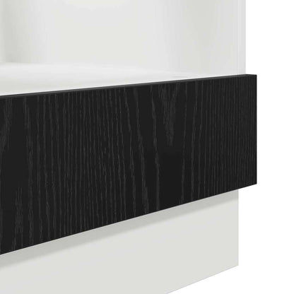 Oven cabiet Riga Black oak 60 x 46 x 81.5 cm Engineered Wood