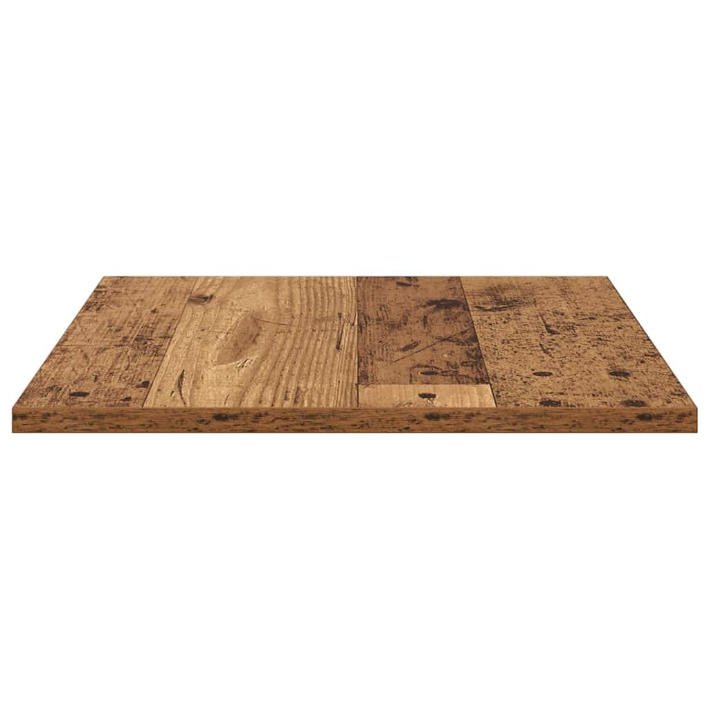 Bookshelf Board 4 pcs Brown 40 x 40 x 1.5 cm Engineered wood