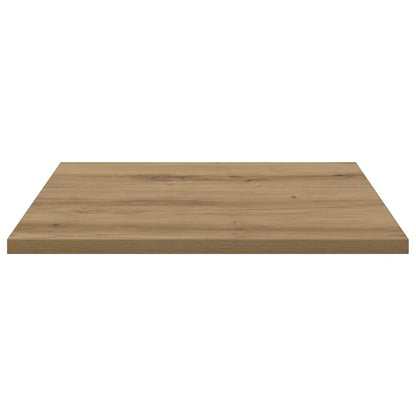 Bookshelf Board 4 pcs Brown 40 x 40 x 1.5 cm Engineered wood