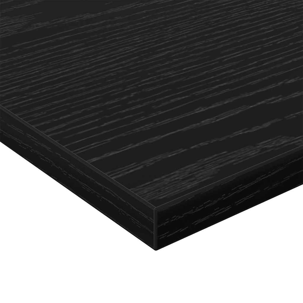 Bookshelf Board 4 pcs Black 60 x 30 x 1.5 cm Engineered wood