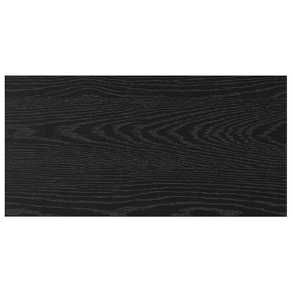 Bookshelf Board 4 pcs Black 60 x 30 x 1.5 cm Engineered wood