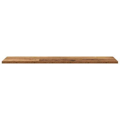 Bookshelf Board 4 pcs Brown 80 x 20 x 1.5 cm Engineered wood