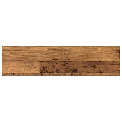Bookshelf Board 4 pcs Brown 80 x 20 x 1.5 cm Engineered wood
