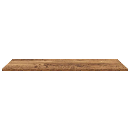 Bookshelf Board 4 pcs Brown 80 x 40 x 1.5 cm Engineered wood