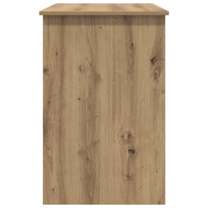 Desk with Drawer Artisan oak 100 x 50 x 76 cm Engineered wood