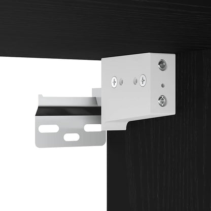 Hanging Cabinet with Shelf Riga Black oak 30 x 29.5 x 60 cm