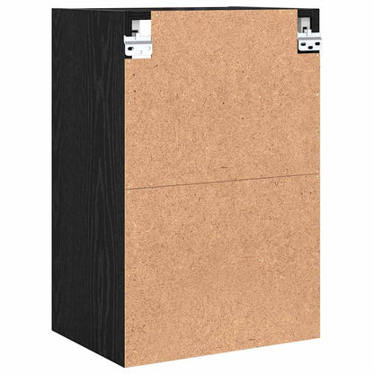 Hanging Cabinet with Shelf Riga Black oak 40 x 29.5 x 60 cm