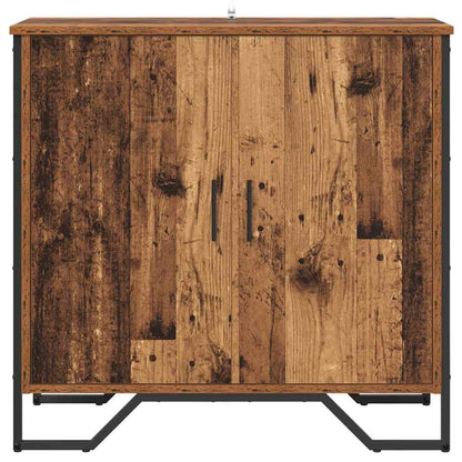 Sideboard Brown 78 x 35.5 x 74.5 cm Engineered wood