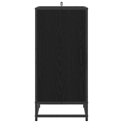 Sideboard Black oak 35 x 35.5 x 76 cm Engineered wood