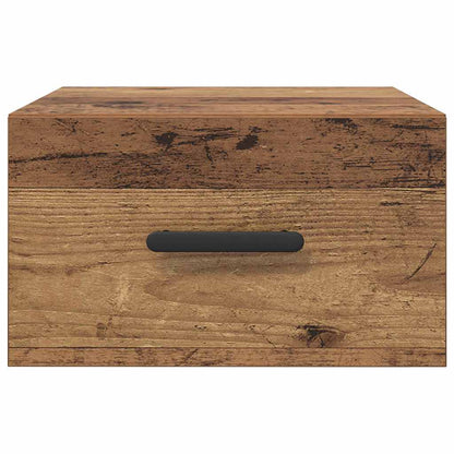 Bedside Cabinet Old wood 35 x 35 x 20 cm Engineered wood