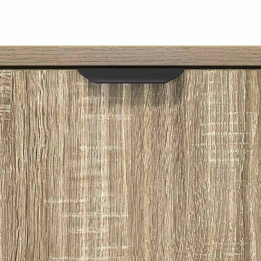 Sideboard Sonoma oak 79.5 x 33 x 82 cm Engineered wood