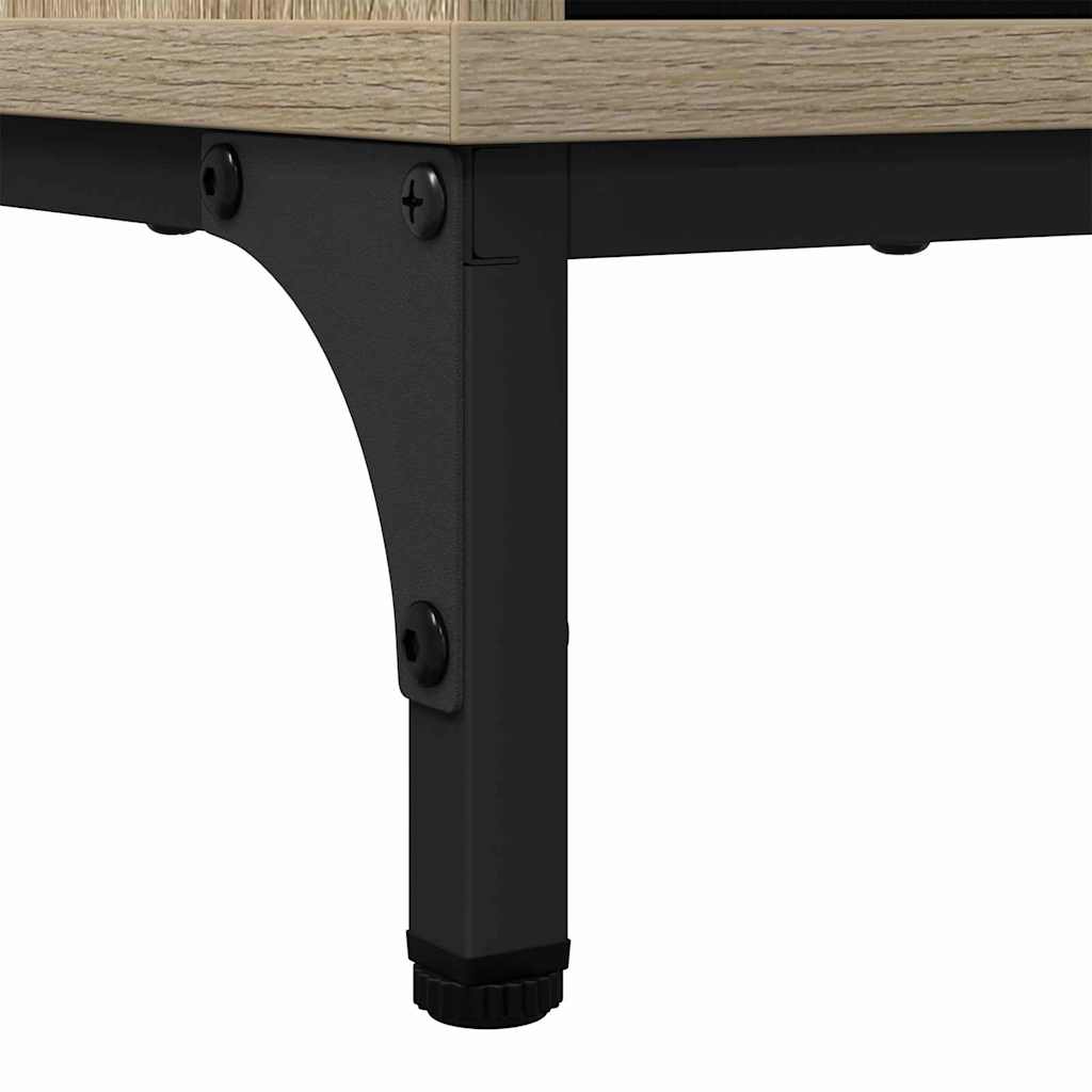 Sideboard Sonoma oak 79.5 x 33 x 82 cm Engineered wood