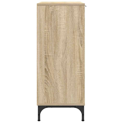 Sideboard Sonoma oak 89.5 x 33 x 82 cm Engineered wood