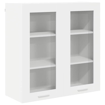 Hanging cabinet Riga White 80 x 31 x 80 cm Engineered Wood
