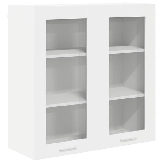 Hanging cabinet Riga White 80 x 31 x 80 cm Engineered Wood