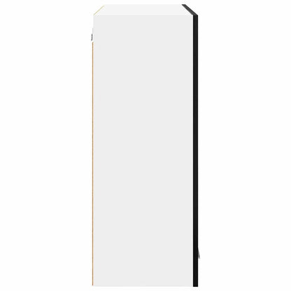 Hanging cabinet Riga Black Oak 80 x 31 x 80 cm Engineered Wood