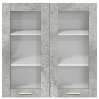 Hanging cabinet with Shelf Riga Concrete Grey 80 x 31 x 80 cm