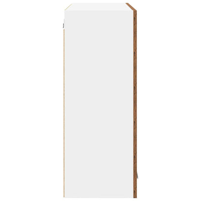 Hanging cabinet Riga Old Wood 80 x 31 x 80 cm Engineered Wood