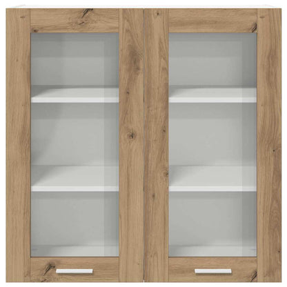 Hanging cabinet with Shelf Riga Artisan Oak 80 x 31 x 80 cm