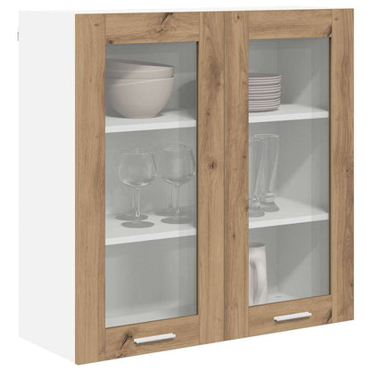 Hanging cabinet with Shelf Riga Artisan Oak 80 x 31 x 80 cm
