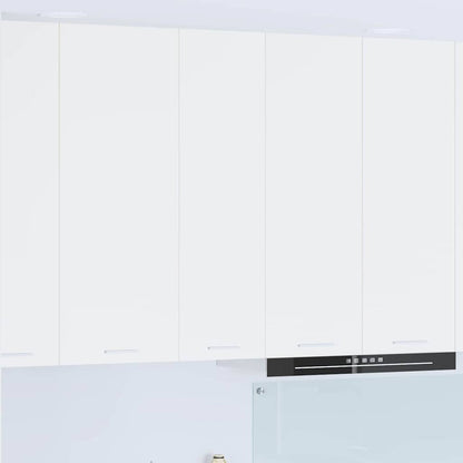 Hanging cabinet Riga White 30 x 31 x 100 cm Engineered Wood