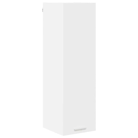 Hanging cabinet Riga White 30 x 31 x 100 cm Engineered Wood
