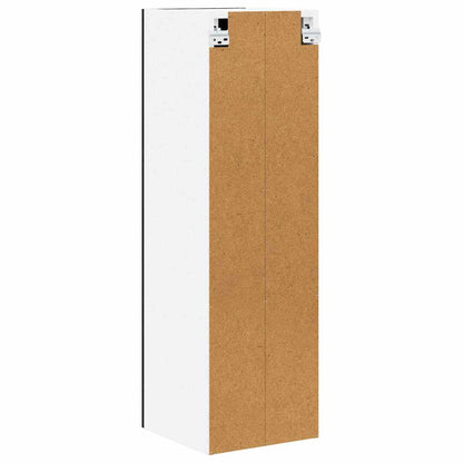 Hanging cabinet Riga Black Oak 30 x 31 x 100 cm Engineered Wood