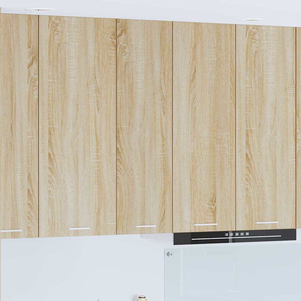 Hanging cabinet with Shelf Riga Sonoma Oak 30 x 31 x 100 cm