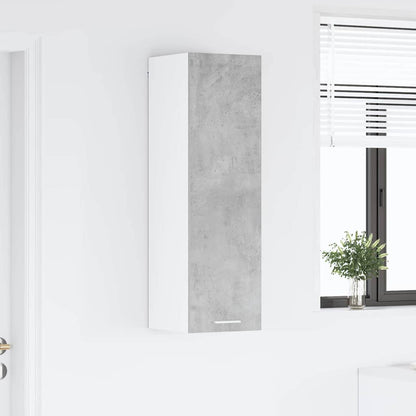 Hanging cabinet with Shelf Riga Concrete Grey 30 x 31 x 100 cm