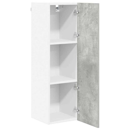 Hanging cabinet with Shelf Riga Concrete Grey 30 x 31 x 100 cm