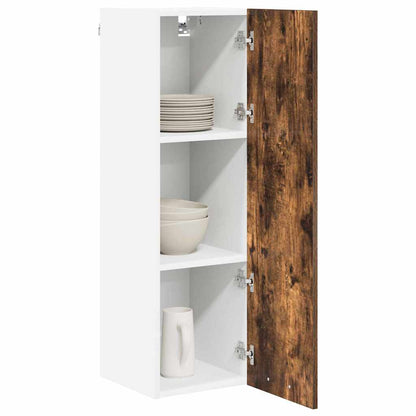 Hanging cabinet with Shelf Riga Smoked Oak 30 x 31 x 100 cm