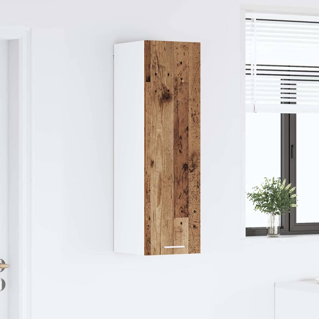 Hanging cabinet Riga Old Wood 30 x 31 x 100 cm Engineered Wood