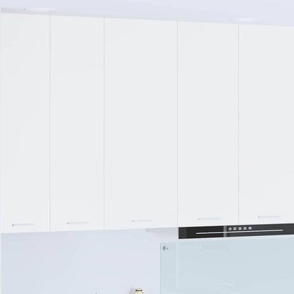 Hanging cabinet Riga White 40 x 31 x 100 cm Engineered Wood