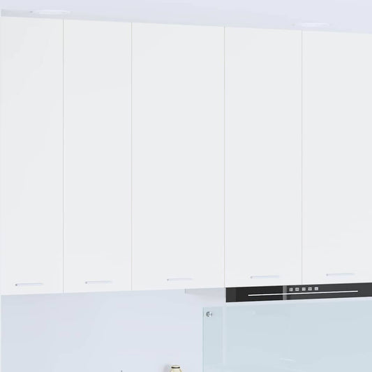 Hanging cabinet Riga White 40 x 31 x 100 cm Engineered Wood