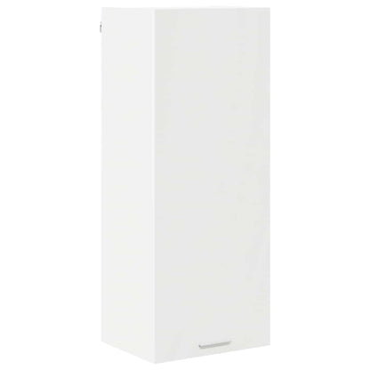 Hanging cabinet Riga White 40 x 31 x 100 cm Engineered Wood