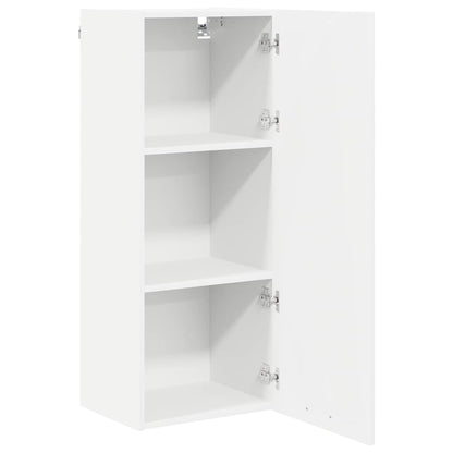Hanging cabinet Riga White 40 x 31 x 100 cm Engineered Wood