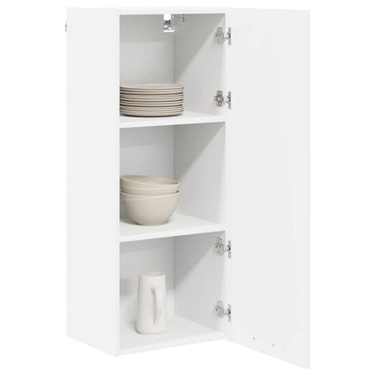 Hanging cabinet Riga White 40 x 31 x 100 cm Engineered Wood