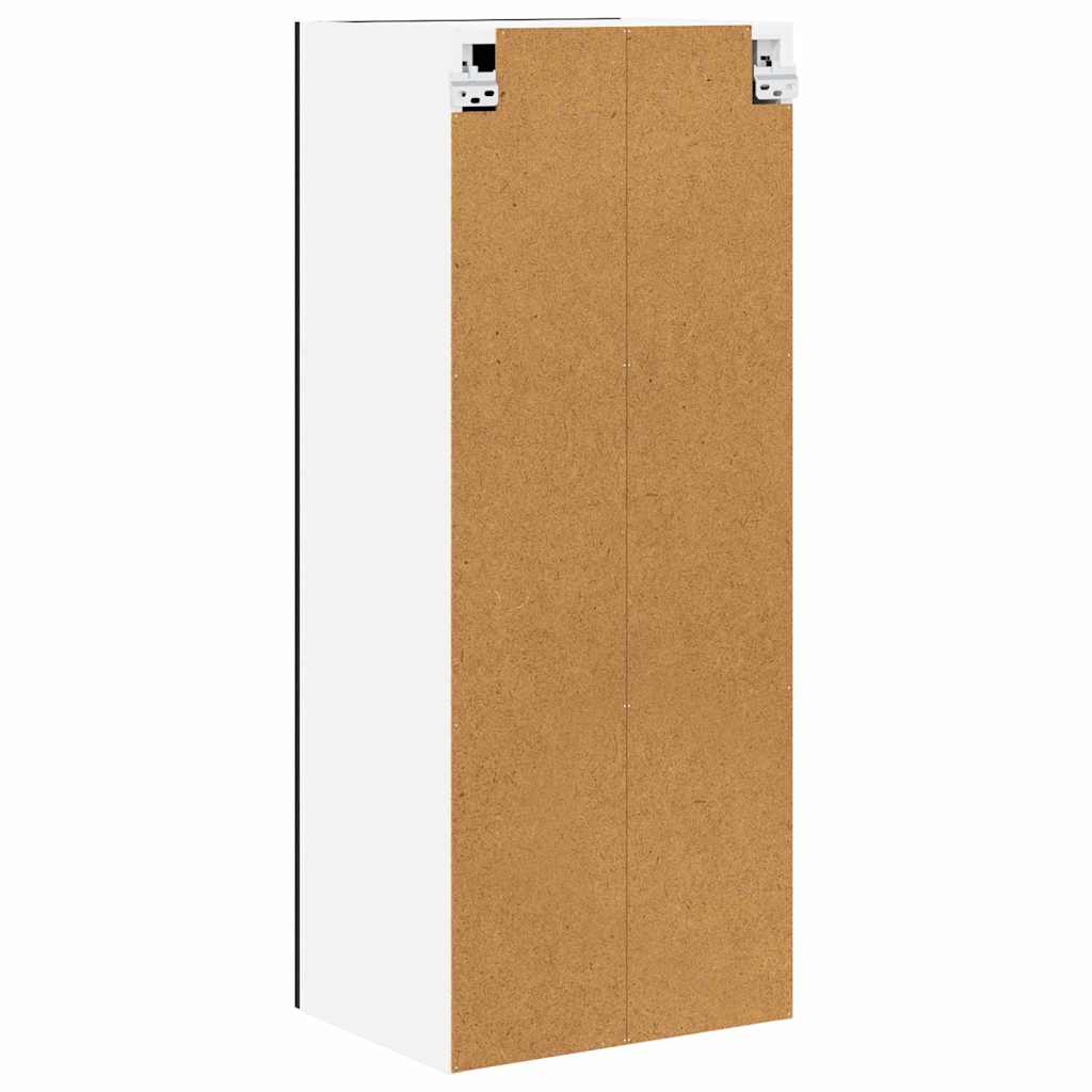 Hanging cabinet Riga Black Oak 40 x 31 x 100 cm Engineered Wood