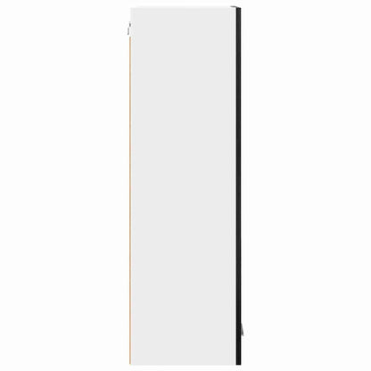 Hanging cabinet Riga Black Oak 40 x 31 x 100 cm Engineered Wood