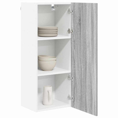 Hanging cabinet with Shelf Riga Grey Sonoma 40 x 31 x 100 cm