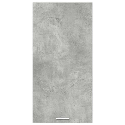 Hanging cabinet Riga Concrete Grey and White 50 x 31 x 100 cm