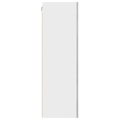 Hanging cabinet Riga Grey Sonoma and White 50 x 31 x 100 cm