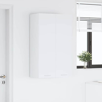 Hanging cabinet Riga White 60 x 31 x 100 cm Engineered Wood