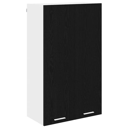 Hanging cabinet Riga Black Oak 60 x 31 x 100 cm Engineered Wood